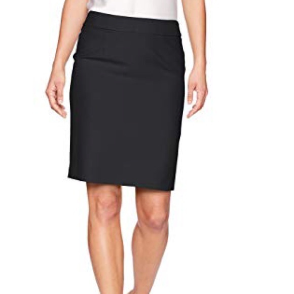 Anne Klein Cotton Pencil Skirt - Picture 1 of 8